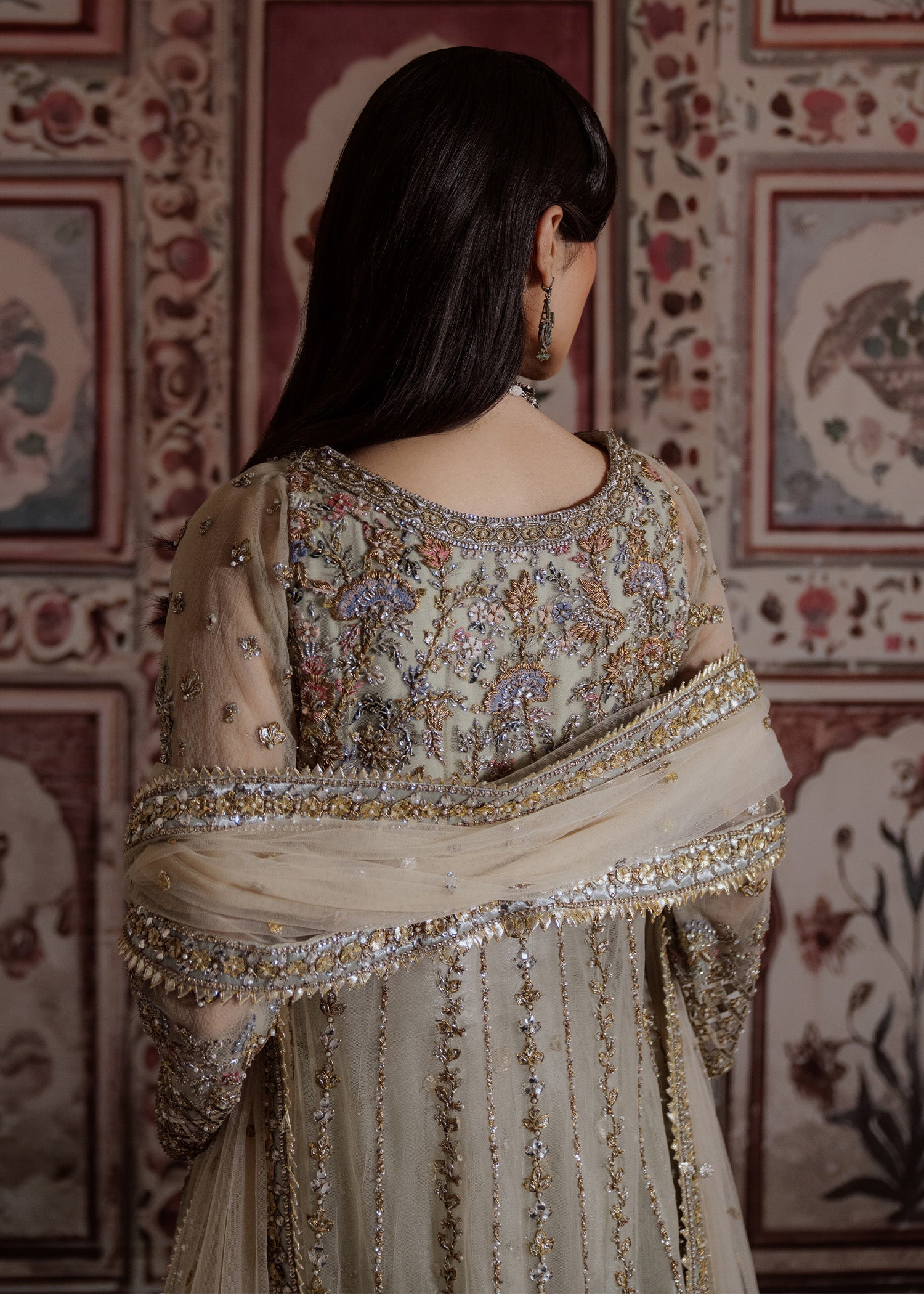 Mahgul | Portraits of Anaya | Silver Mint - Official Mahgul stockist in UK - Sakeena London