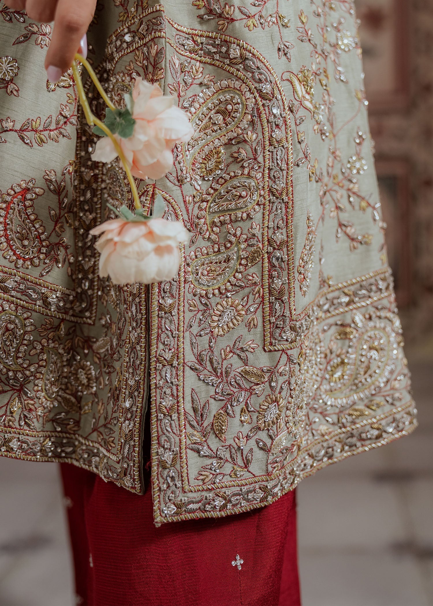 Mahgul | Portraits of Anaya | Sage - Official Mahgul stockist in UK - Sakeena London