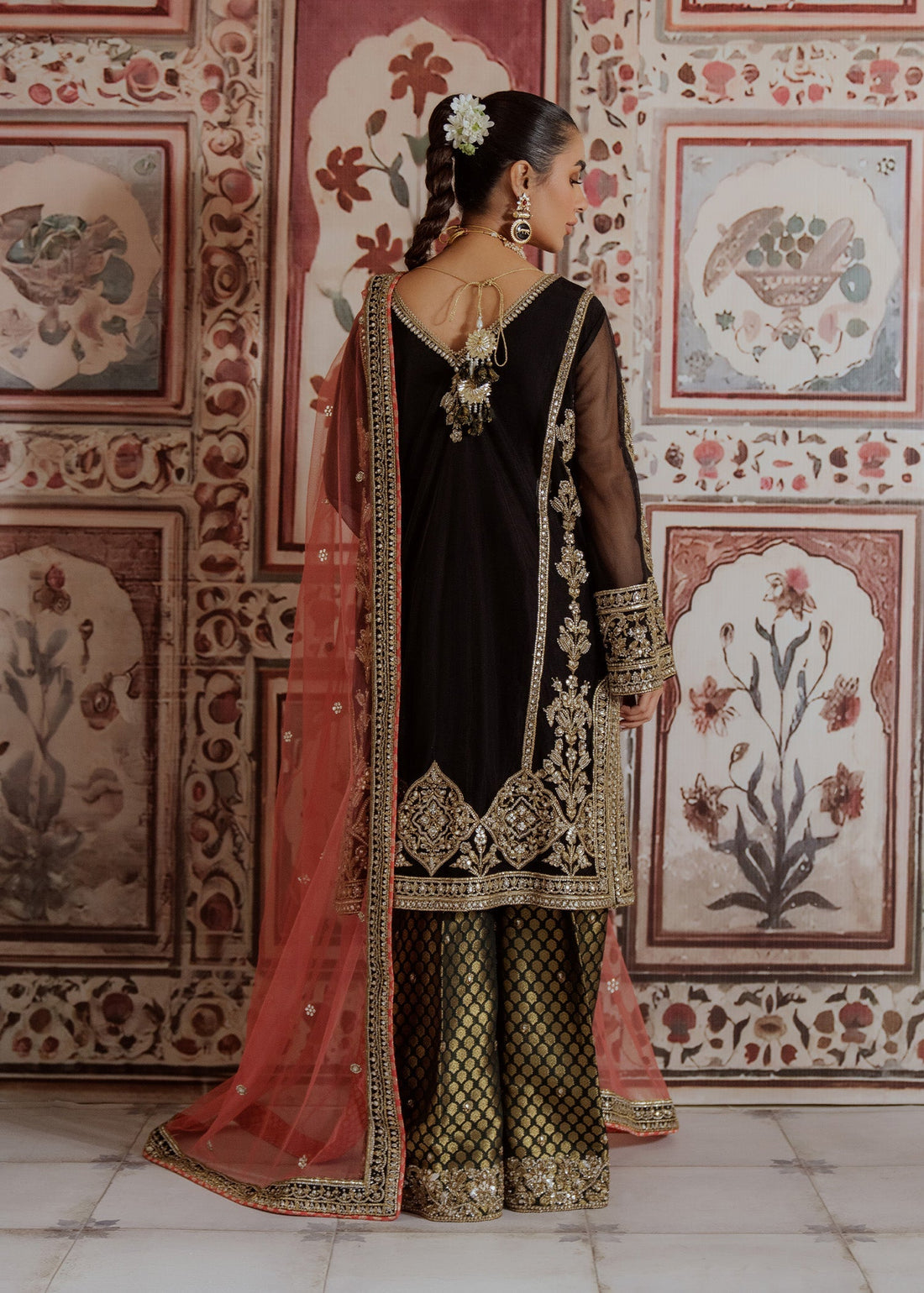 Mahgul | Portraits of Anaya | Coral Onyx - Official Mahgul stockist in UK - Sakeena London