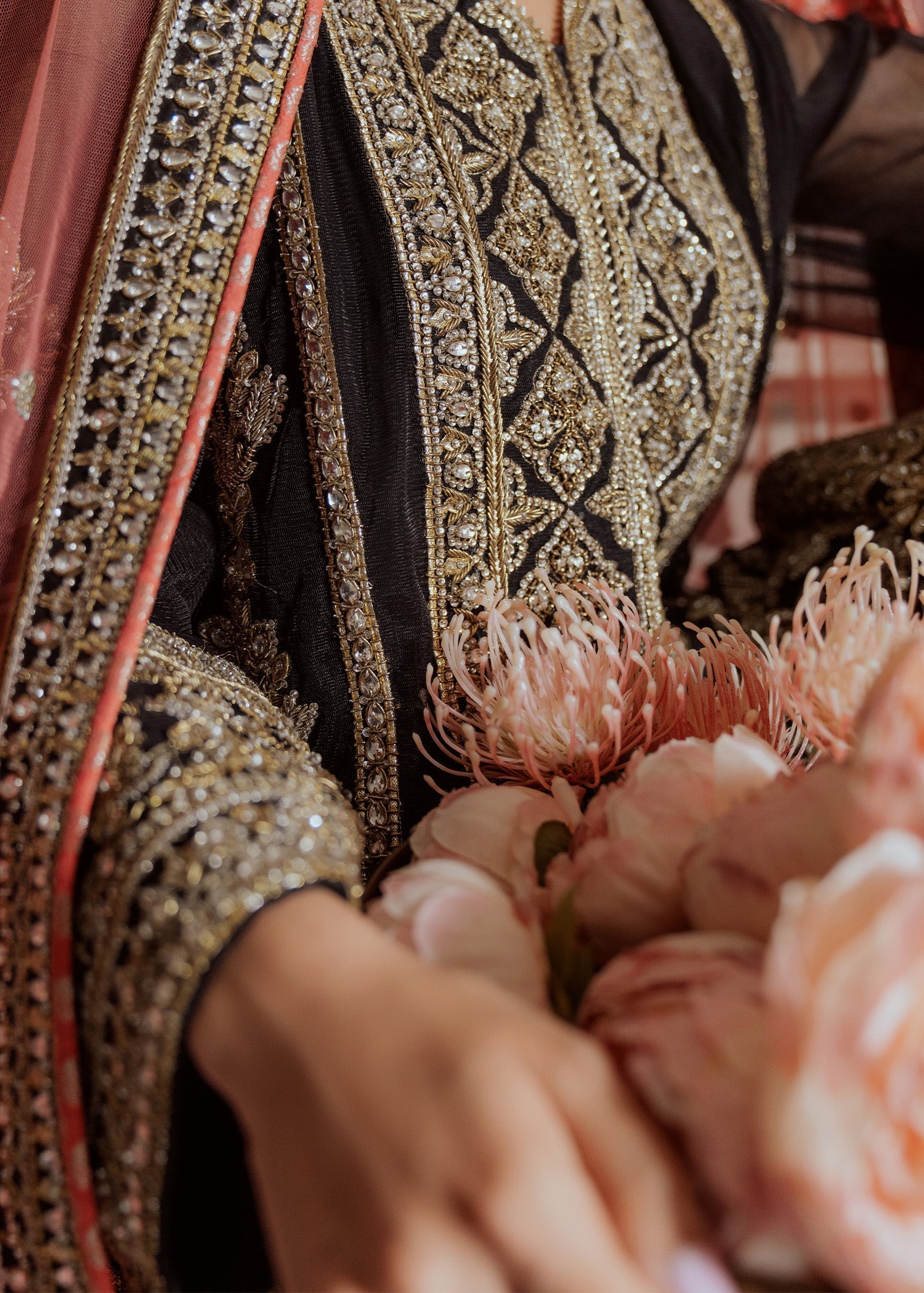 Mahgul | Portraits of Anaya | Coral Onyx - Official Mahgul stockist in UK - Sakeena London