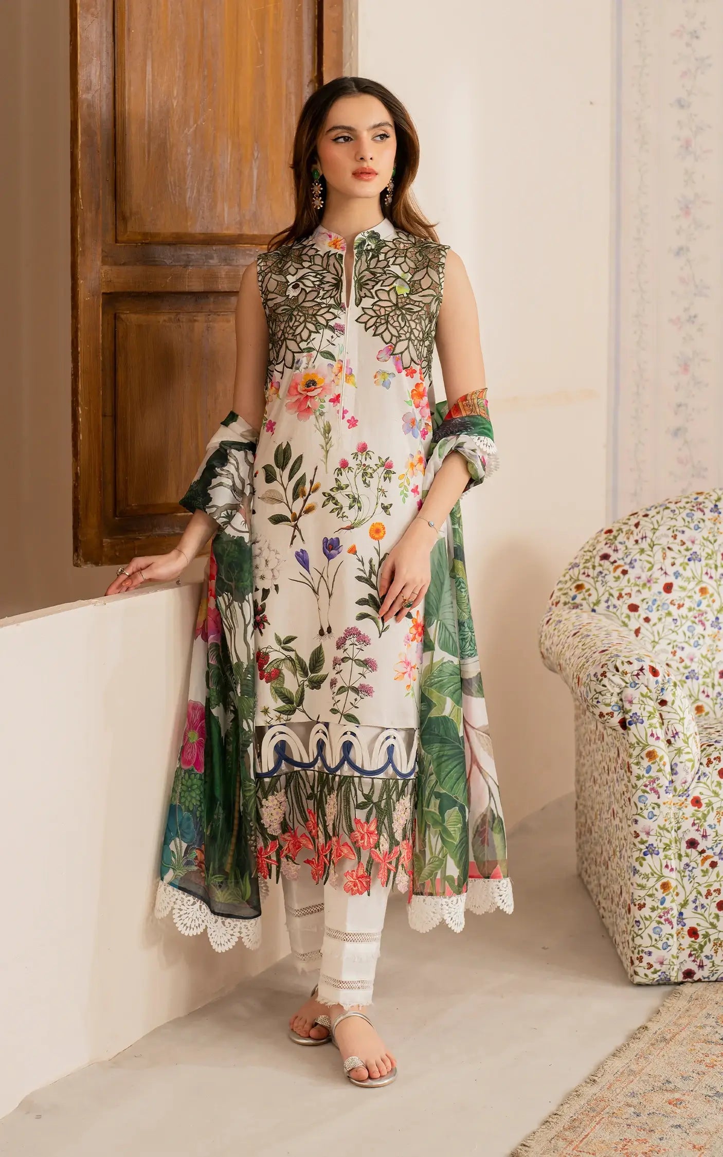 Asifa and Nabeel | Meraki Vintage 25 | Mahgul (MVL25-16) - Official Asifa and Nabeel stockist in UK - Sakeena London