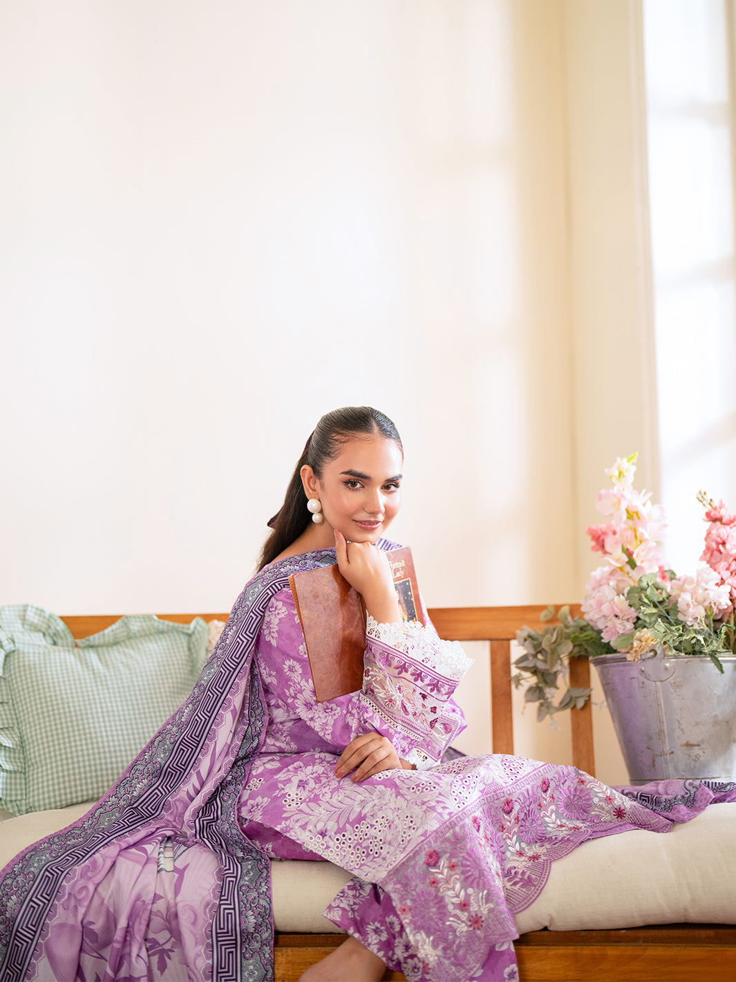 Mahnur | Leila Winter 24 | Fiona - Official Mahnur stockist in UK - Sakeena London
