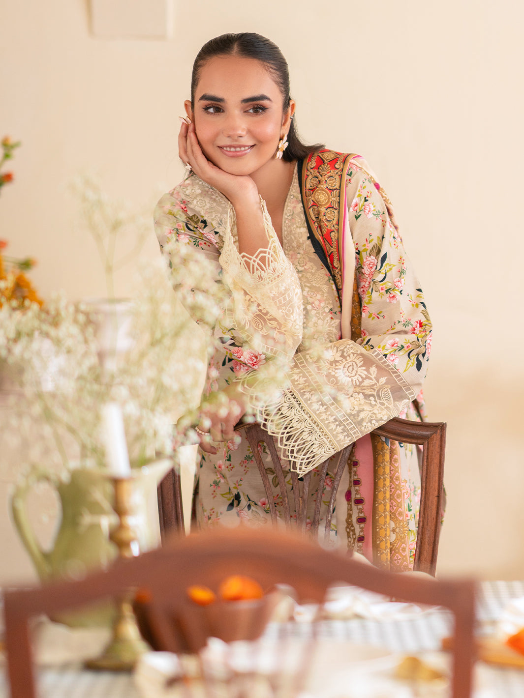 Mahnur | Leila Winter 24 | Floret - Official Mahnur stockist in UK - Sakeena London