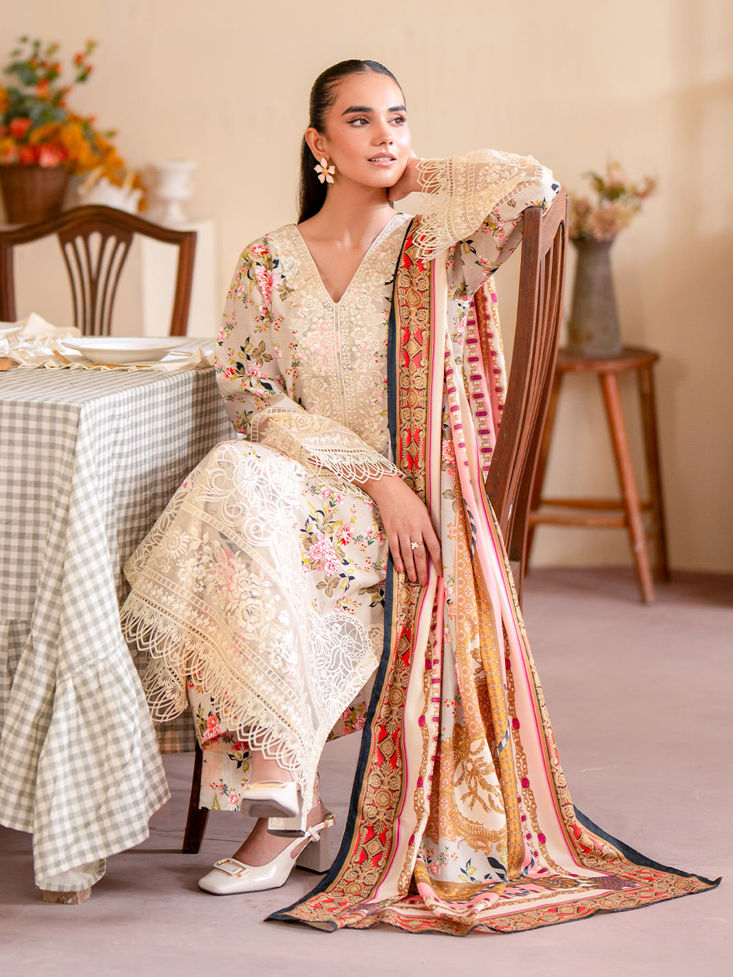 Mahnur | Leila Winter 24 | Floret - Official Mahnur stockist in UK - Sakeena London