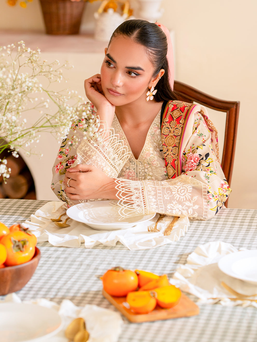 Mahnur | Leila Winter 24 | Floret - Official Mahnur stockist in UK - Sakeena London