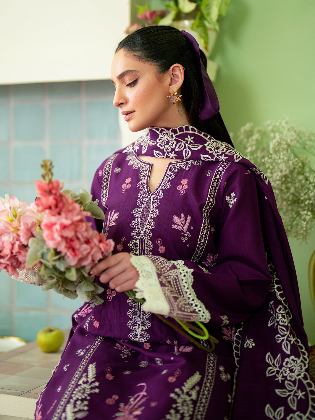 Mahnur | Leila Winter 24 | Rhea - Official Mahnur stockist in UK - Sakeena London