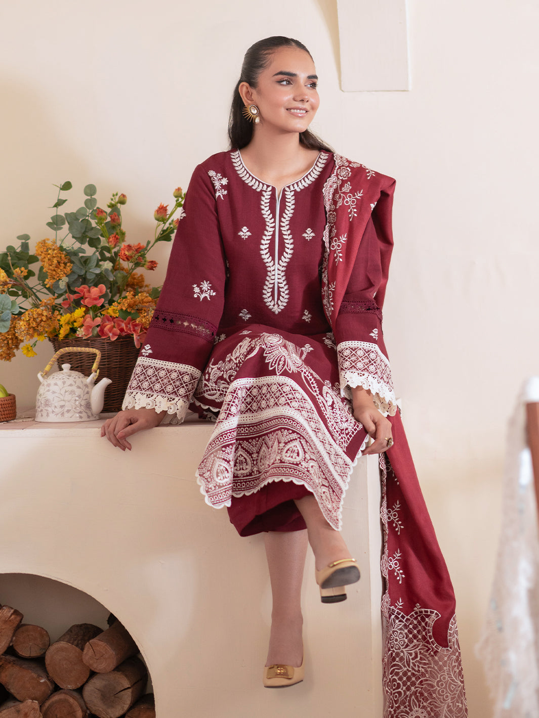 Mahnur | Leila Winter 24 | Selene - Official Mahnur stockist in UK - Sakeena London