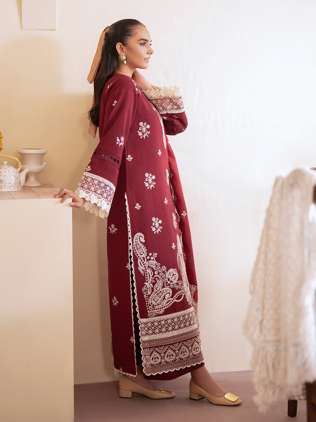 Mahnur | Leila Winter 24 | Selene - Official Mahnur stockist in UK - Sakeena London