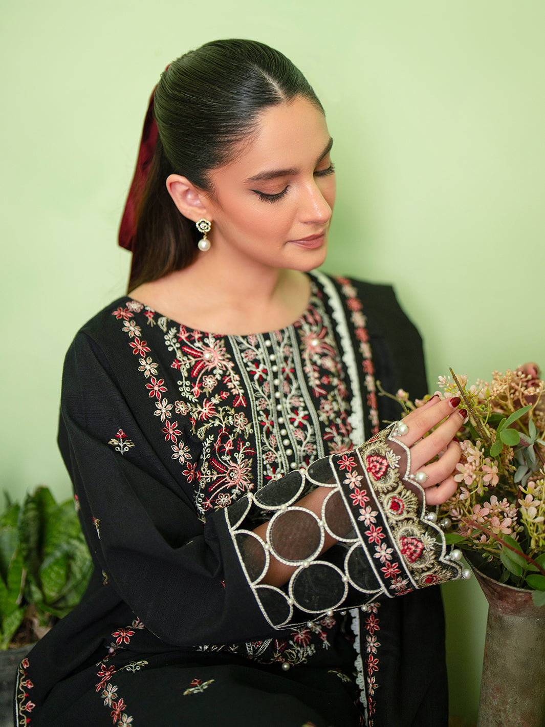 Mahnur | Leila Winter 24 | Bianca - Official Mahnur stockist in UK - Sakeena London