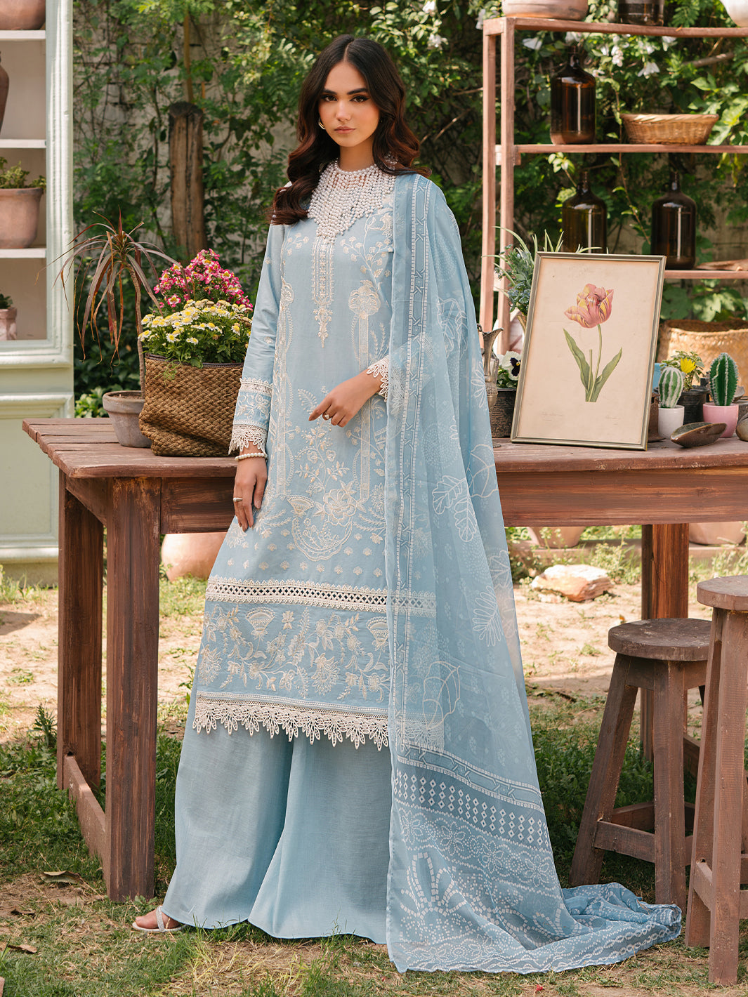 Mahnur | Masakali Luxury Lawn 24 | MK 02 - A - Official Mahnur stockist in UK - Sakeena London