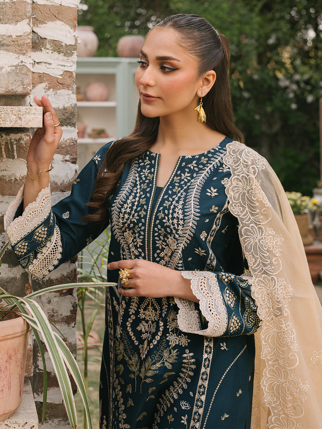 Mahnur | Masakali Luxury Lawn 24 | MK 01 - A - Official Mahnur stockist in UK - Sakeena London