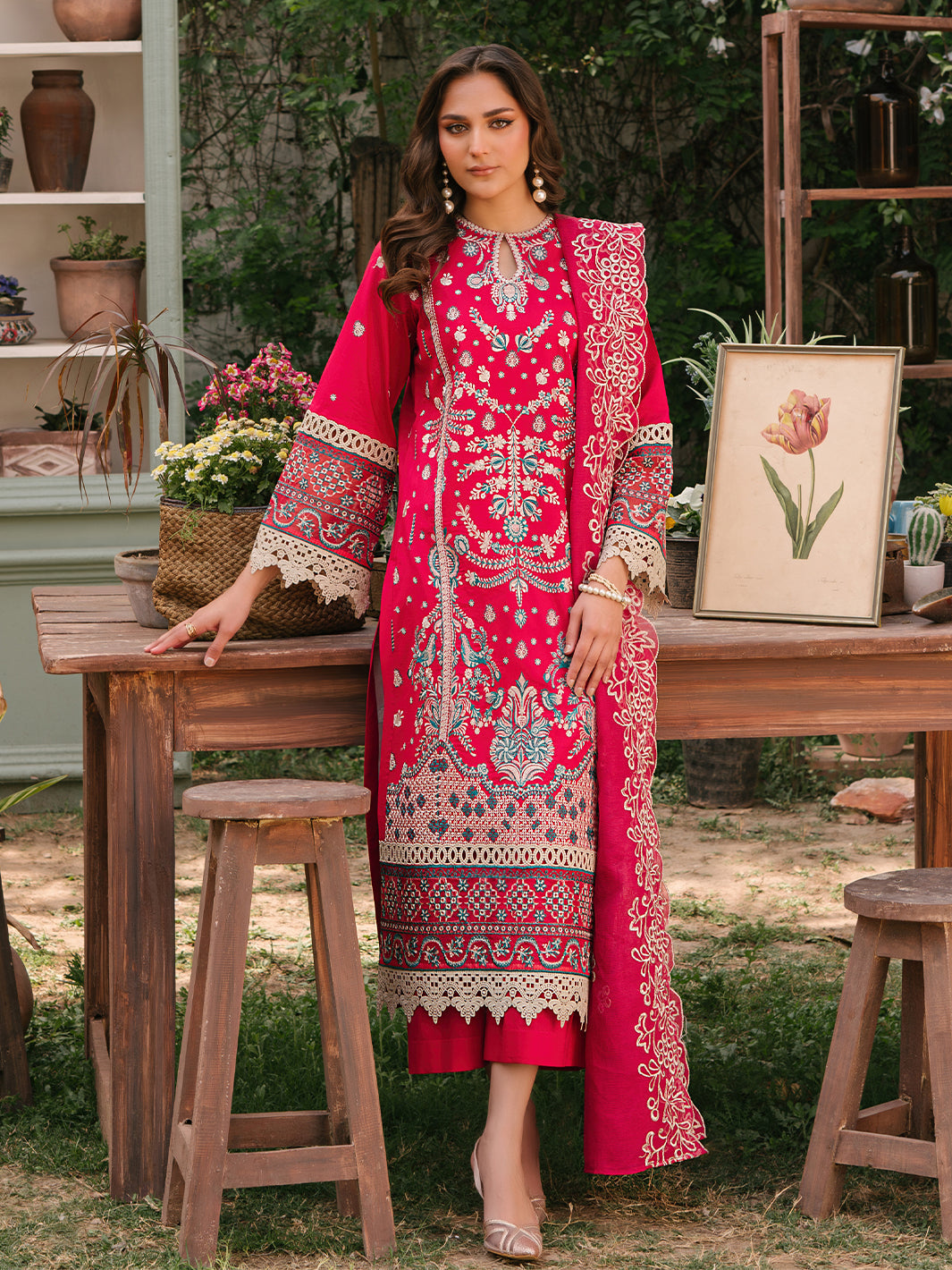Mahnur | Masakali Luxury Lawn 24 | MK 06 - B - Official Mahnur stockist in UK - Sakeena London