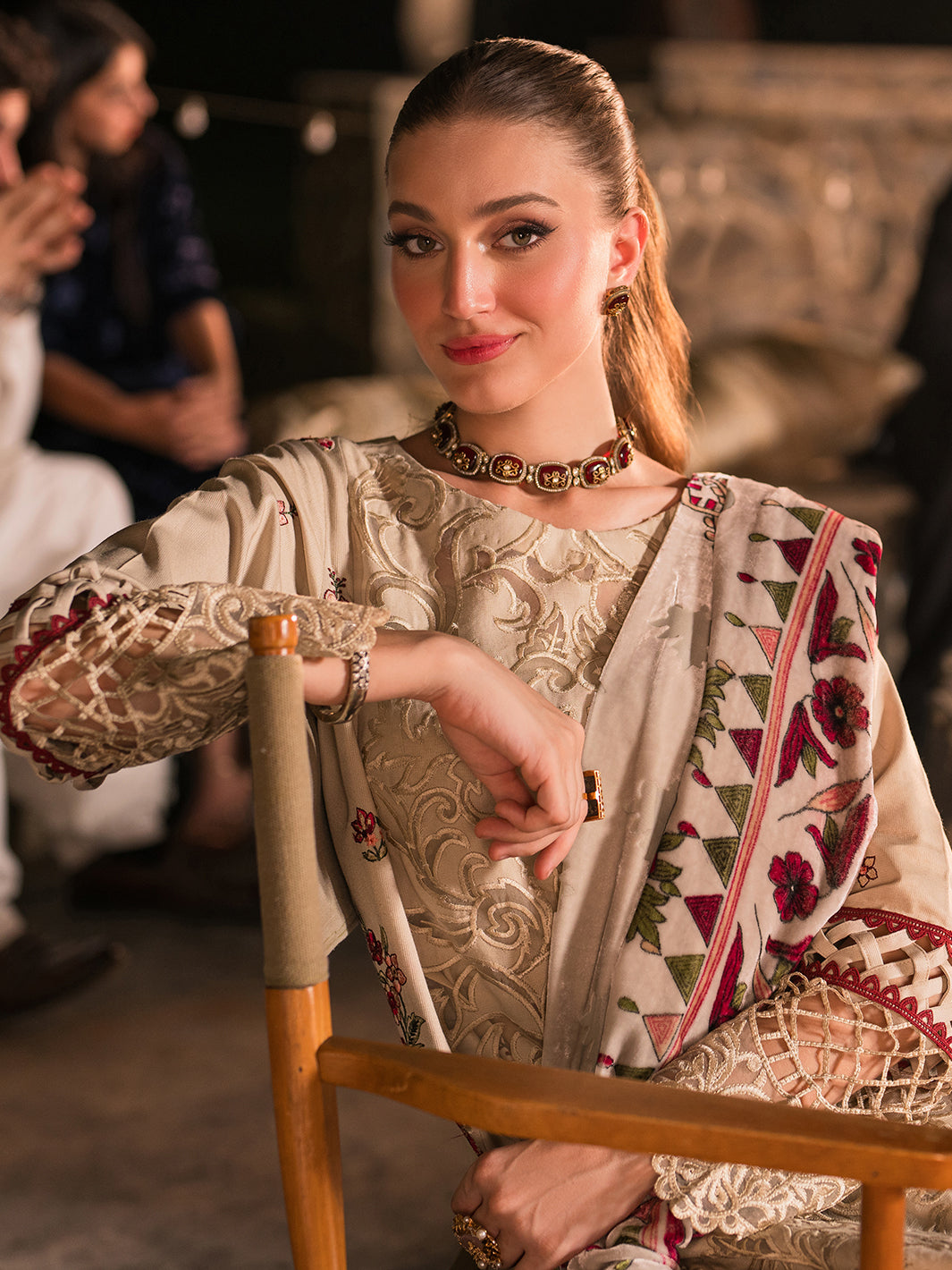 Mahnur | Nazakat Luxury Winter | KIVA - Official Mahgul stockist in UK - Sakeena London