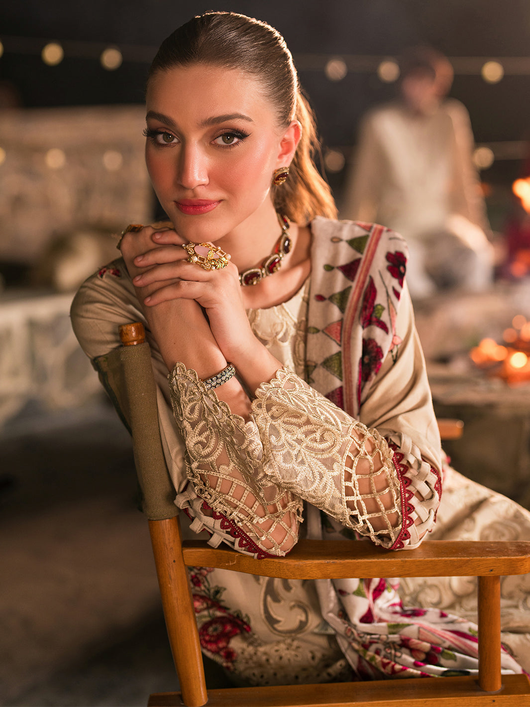 Mahnur | Nazakat Luxury Winter | KIVA - Official Mahgul stockist in UK - Sakeena London