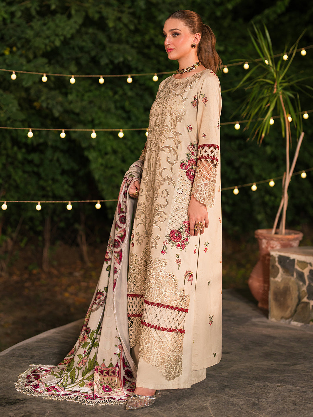 Mahnur | Nazakat Luxury Winter | KIVA - Official Mahgul stockist in UK - Sakeena London