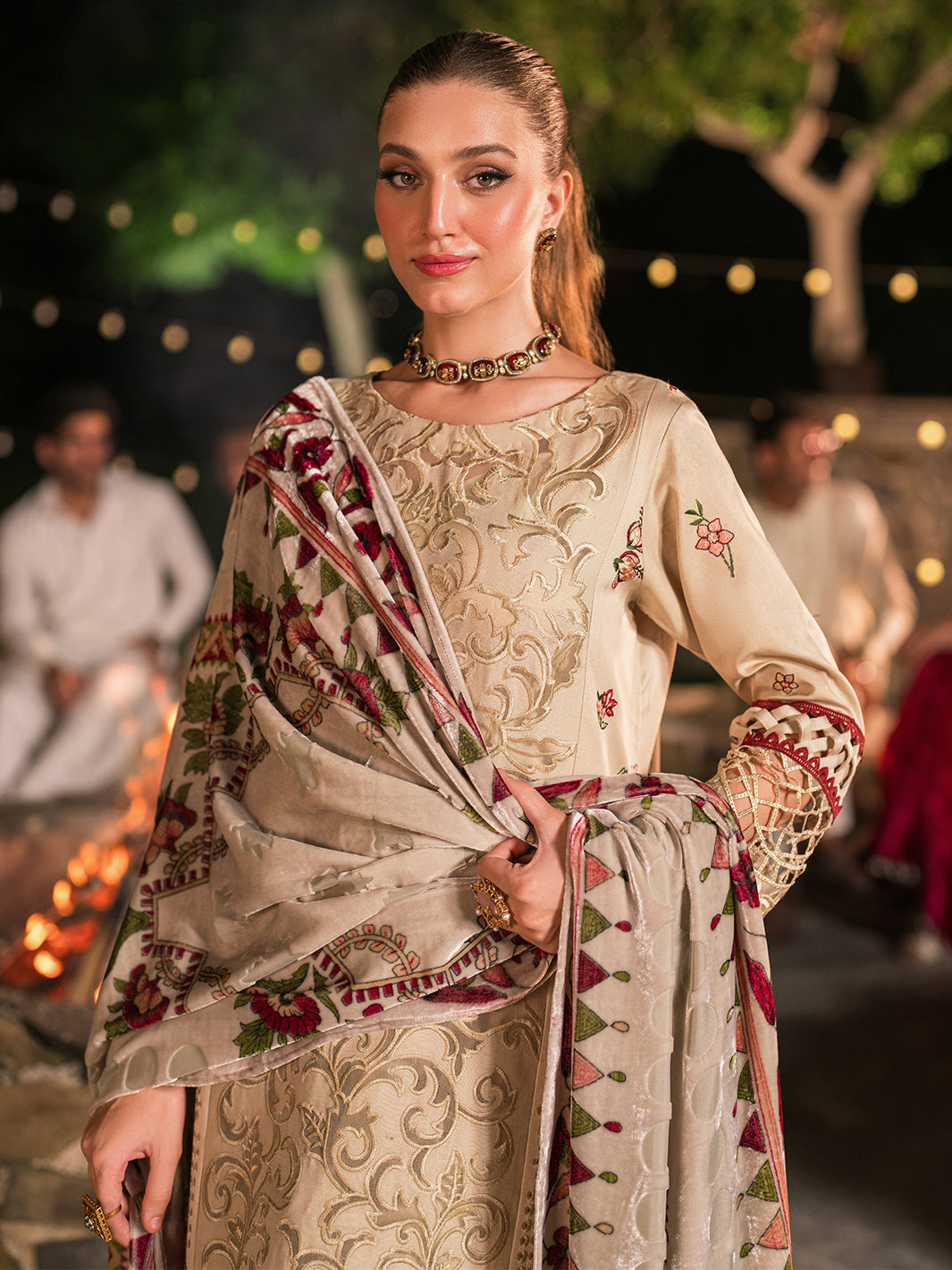 Mahnur | Nazakat Luxury Winter | KIVA - Official Mahgul stockist in UK - Sakeena London