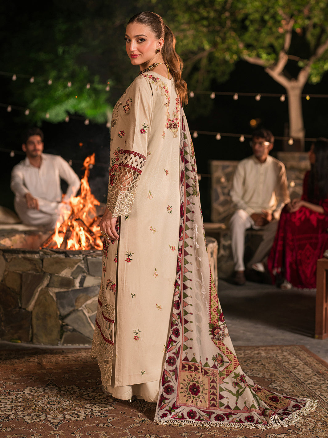 Mahnur | Nazakat Luxury Winter | KIVA - Official Mahgul stockist in UK - Sakeena London