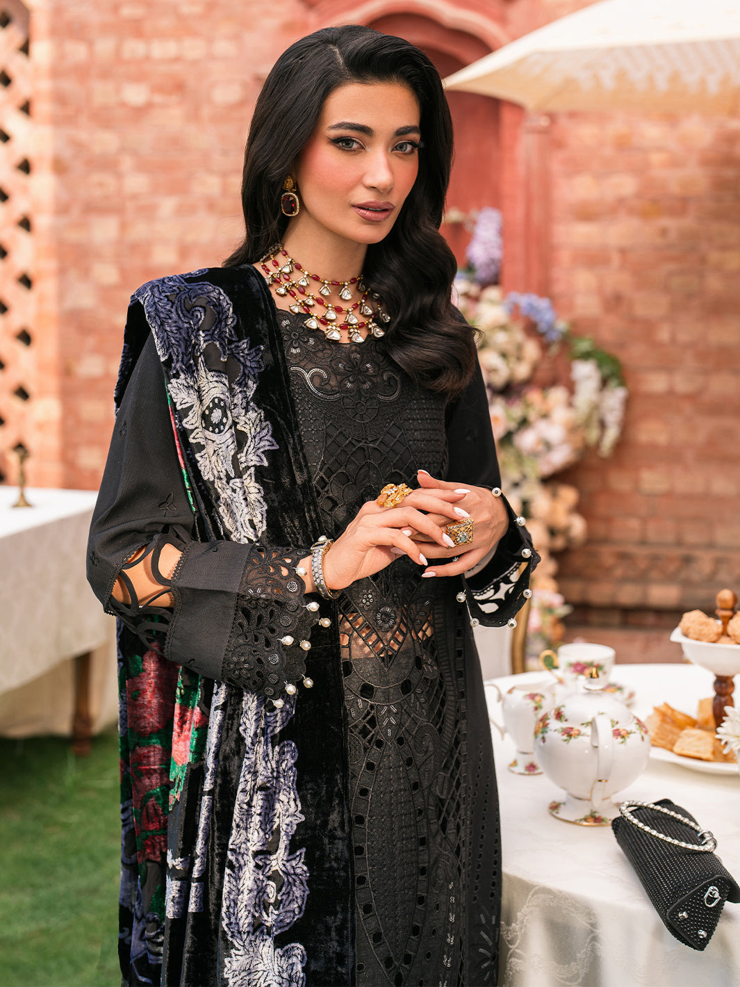 Mahnur | Nazakat Luxury Winter | LUMI - Official Mahnur stockist in UK - Sakeena London