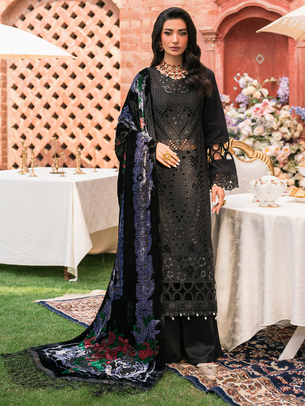 Mahnur | Nazakat Luxury Winter | LUMI - Official Mahnur stockist in UK - Sakeena London