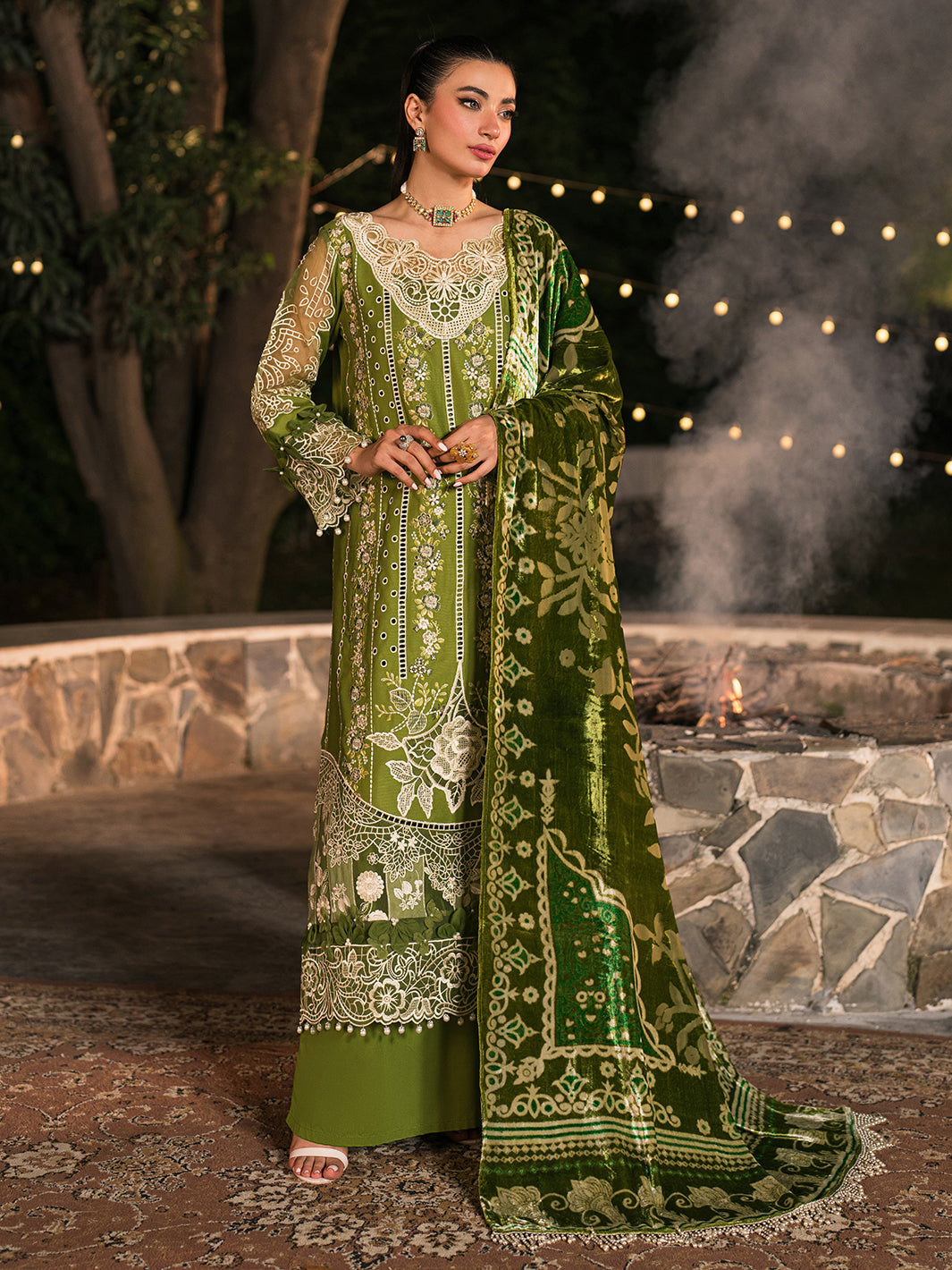Mahnur | Nazakat Luxury Winter | ARYA - Official Mahnur stockist in UK - Sakeena London