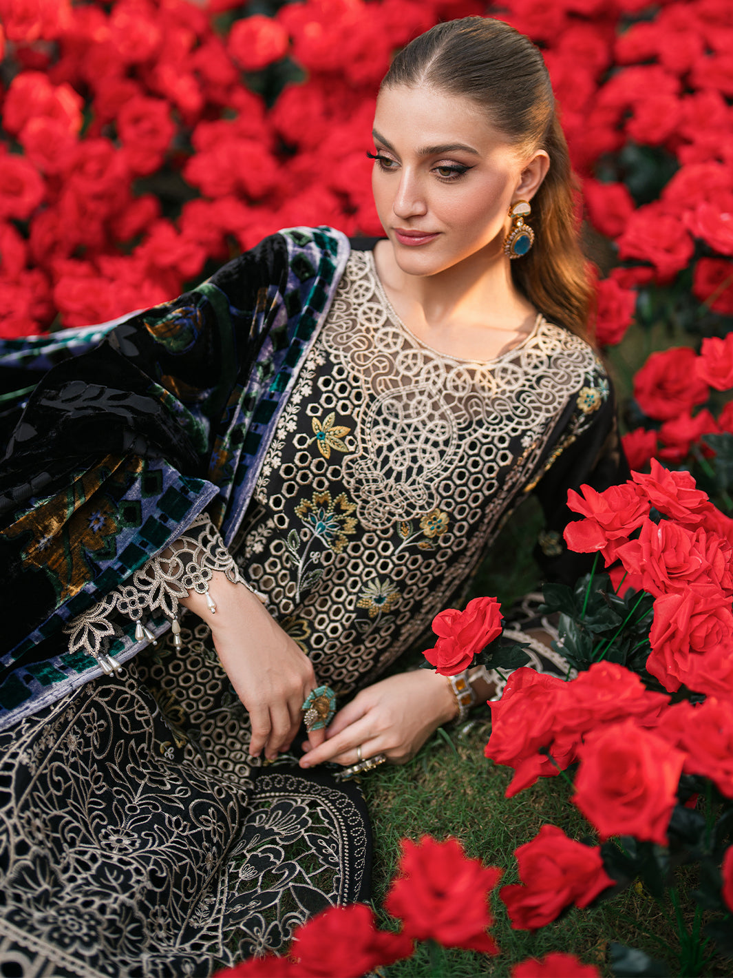 Mahnur | Nazakat Luxury Winter | NYRA - Official Mahnur stockist in UK - Sakeena London