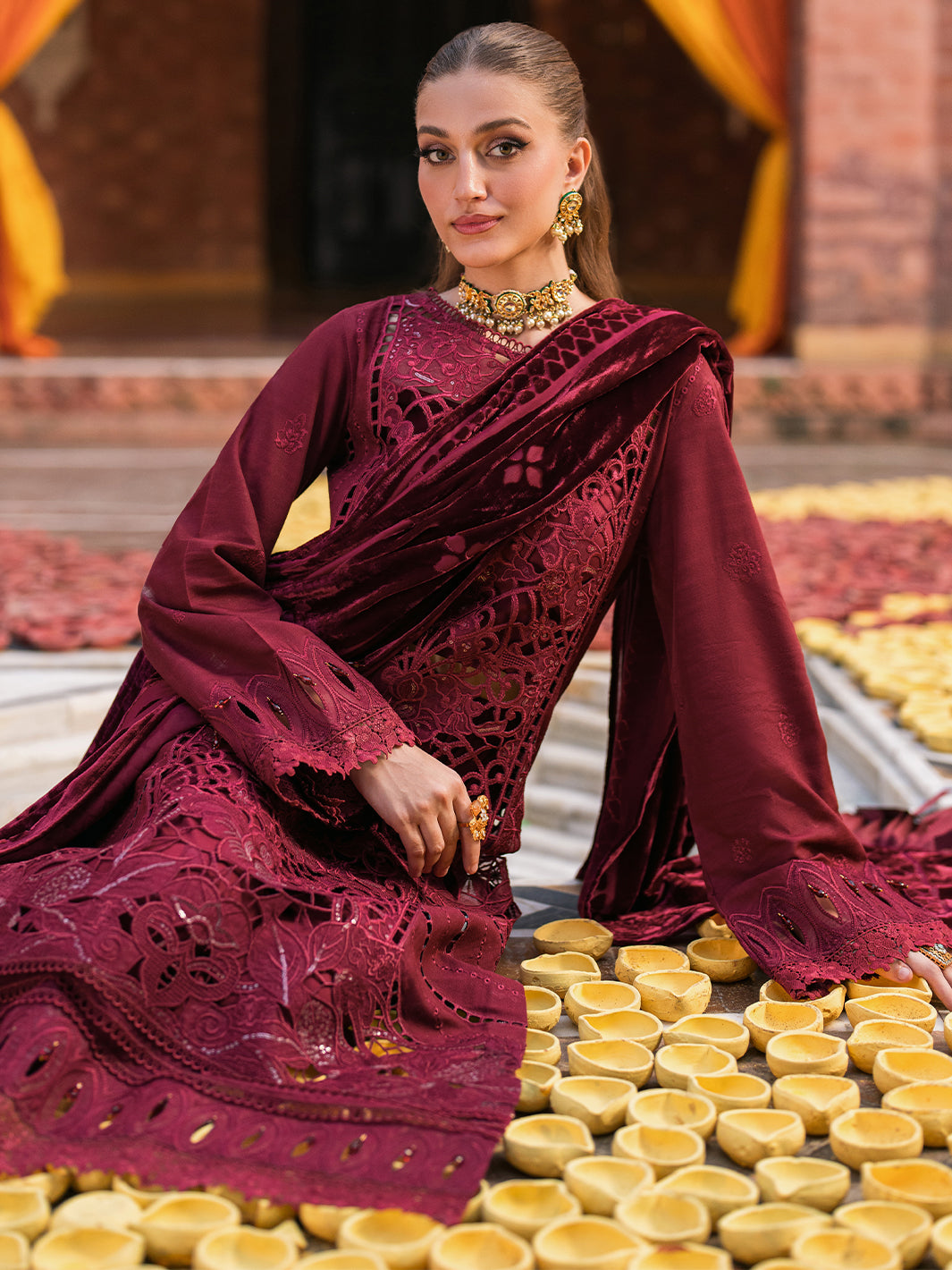 Mahnur | Nazakat Luxury Winter | REINA - Official Mahnur stockist in UK - Sakeena London