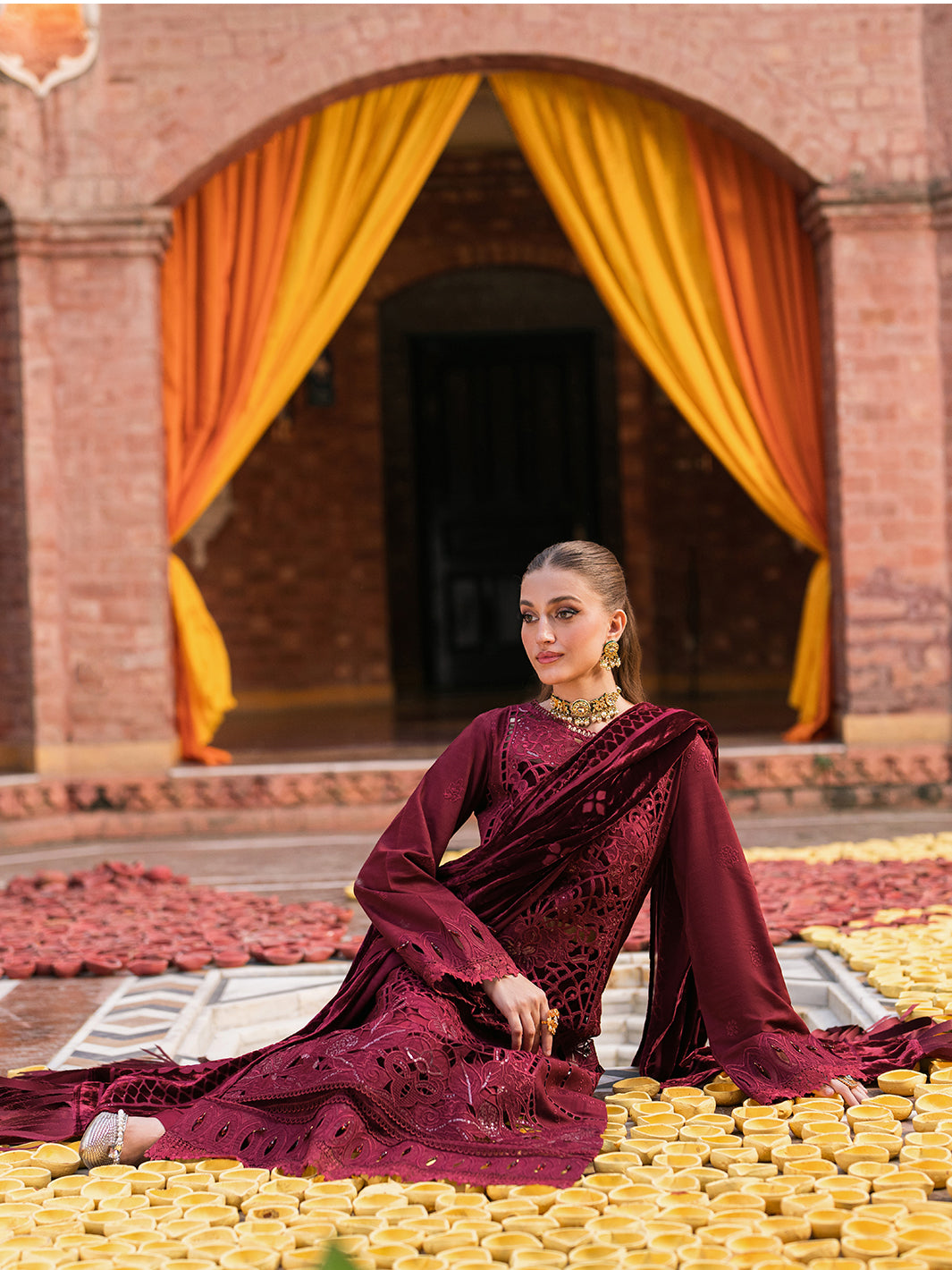 Mahnur | Nazakat Luxury Winter | REINA - Official Mahnur stockist in UK - Sakeena London