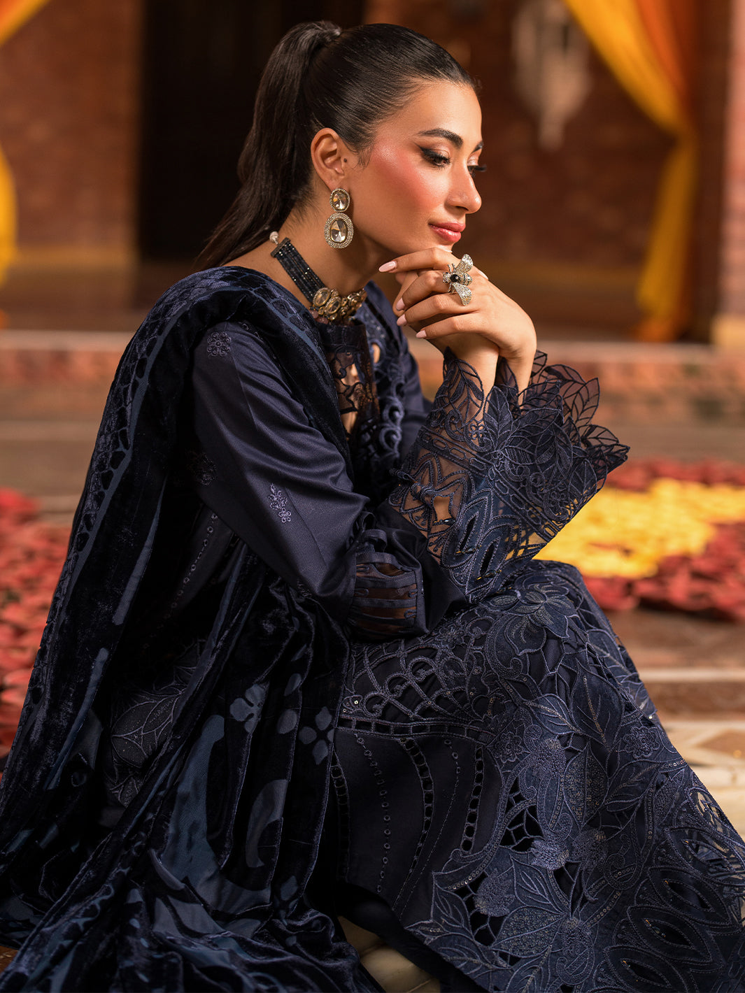 Mahnur | Nazakat Luxury Winter | SIRA - Official Mahnur stockist in UK - Sakeena London