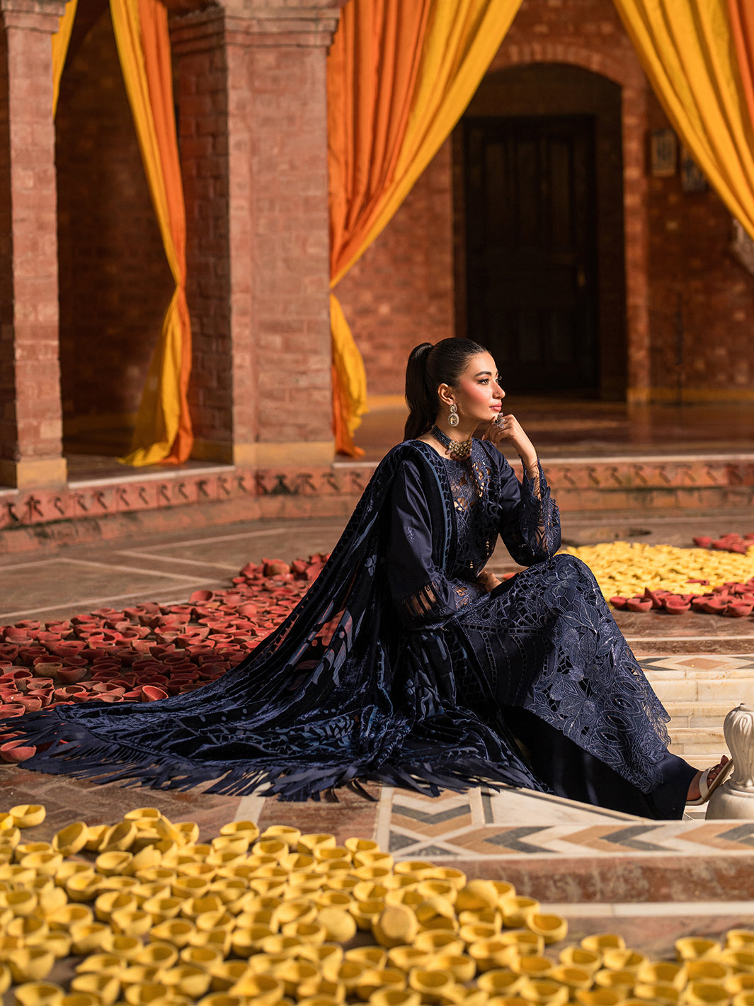 Mahnur | Nazakat Luxury Winter | SIRA - Official Mahnur stockist in UK - Sakeena London