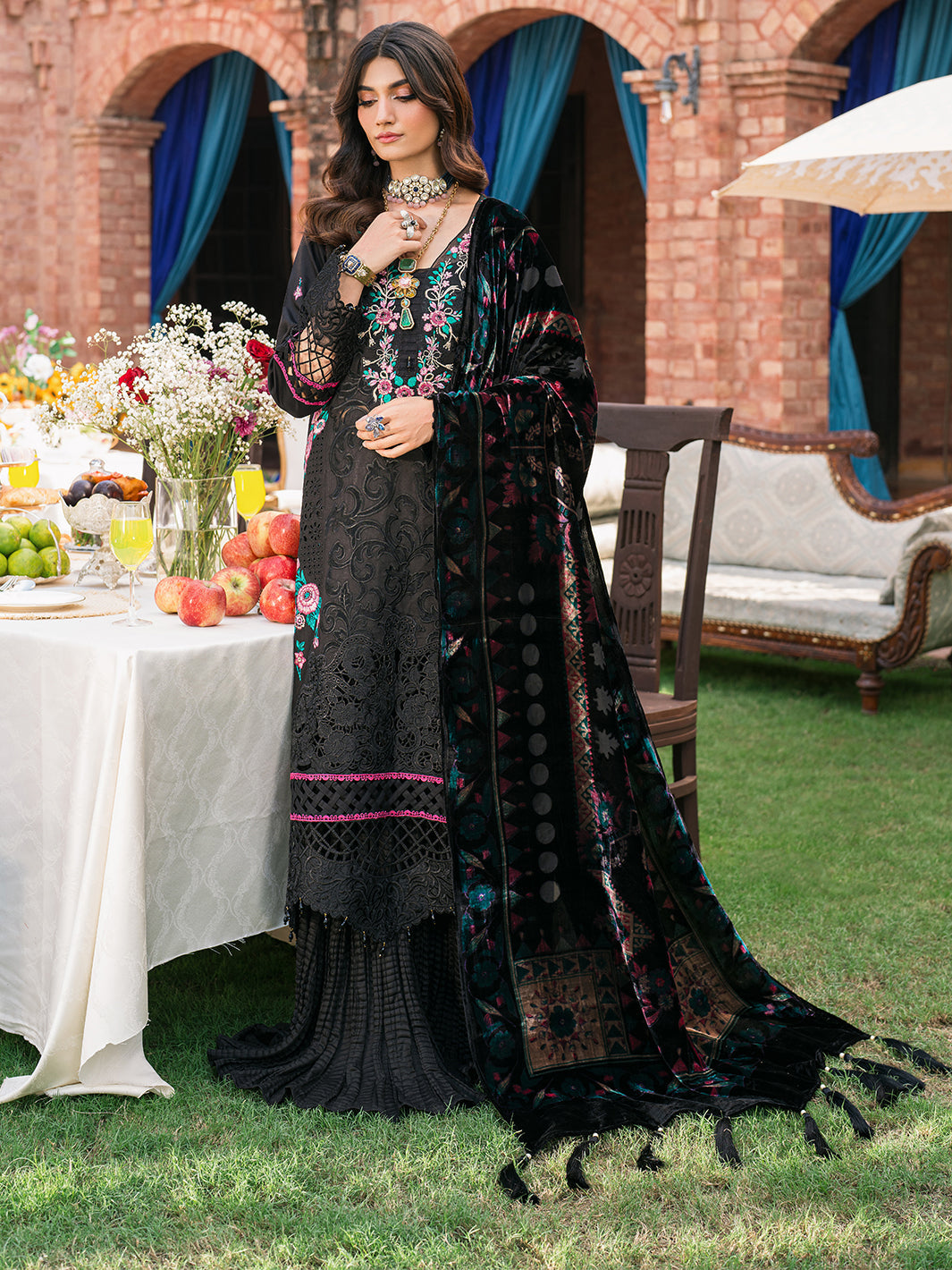 Mahnur | Nazakat Luxury Winter | TALIA - Official Mahnur stockist in UK - Sakeena London