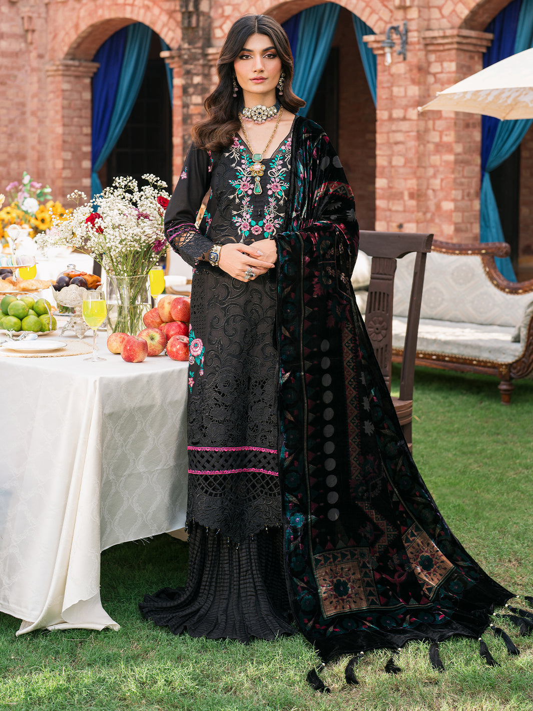 Mahnur | Nazakat Luxury Winter | TALIA - Official Mahnur stockist in UK - Sakeena London