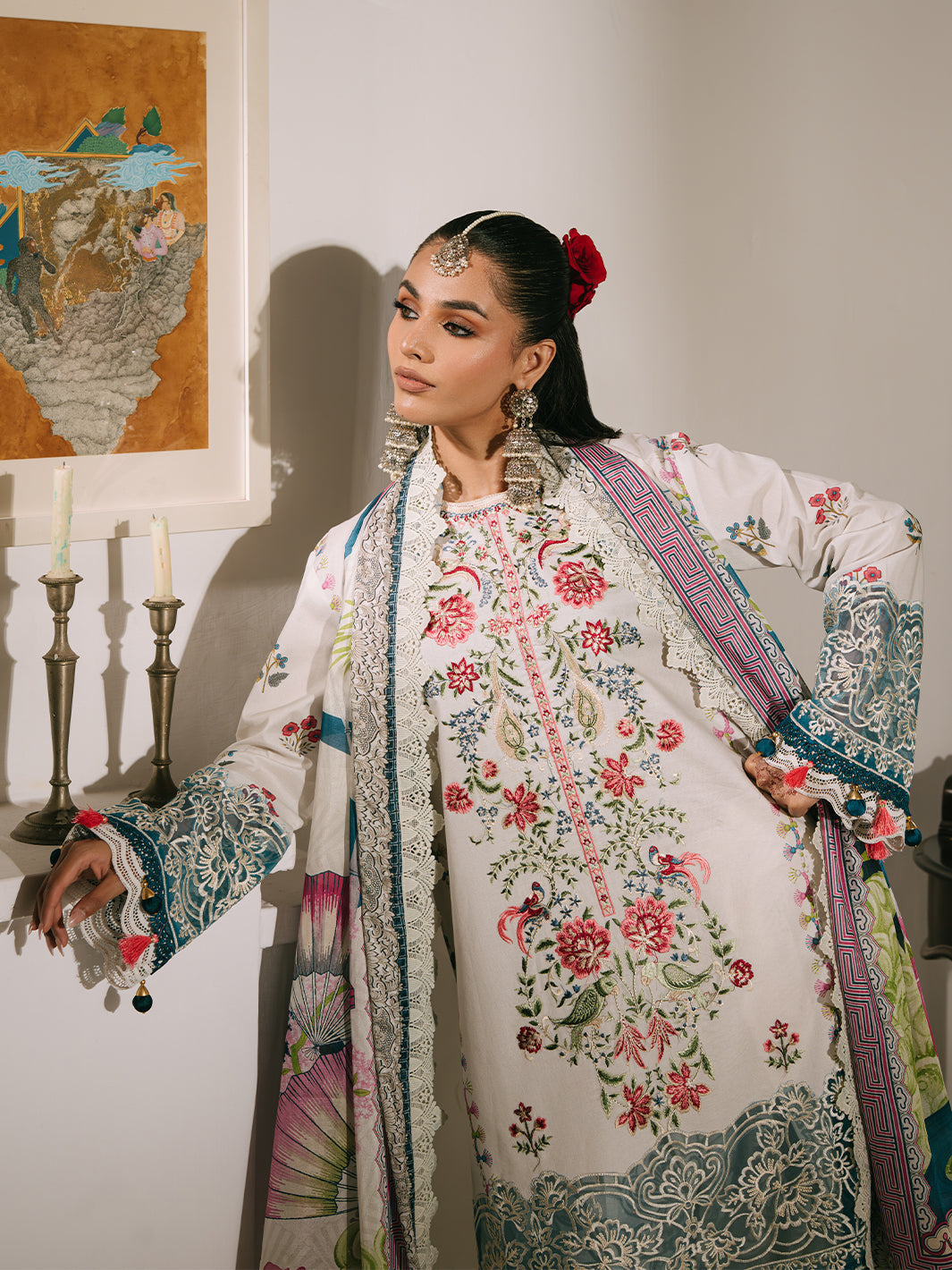 Mahnur | Shanaya Luxury Lawn 25 | Rangrez - Official Mahnur stockist in UK - Sakeena London