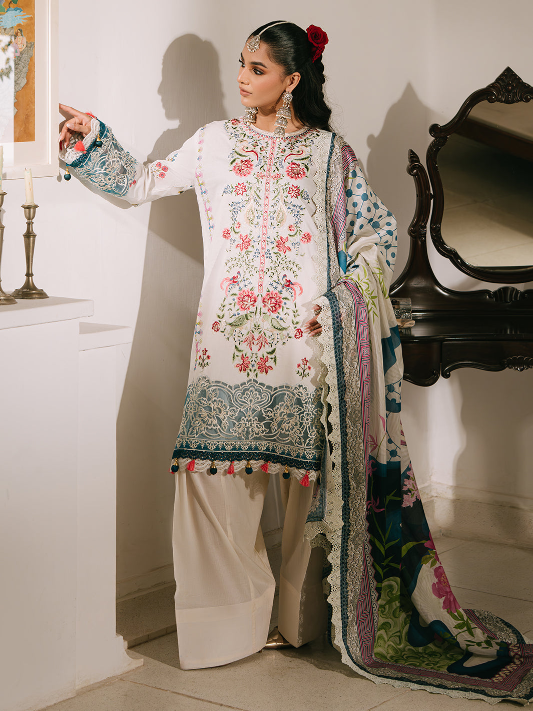 Mahnur | Shanaya Luxury Lawn 25 | Rangrez - Official Mahnur stockist in UK - Sakeena London