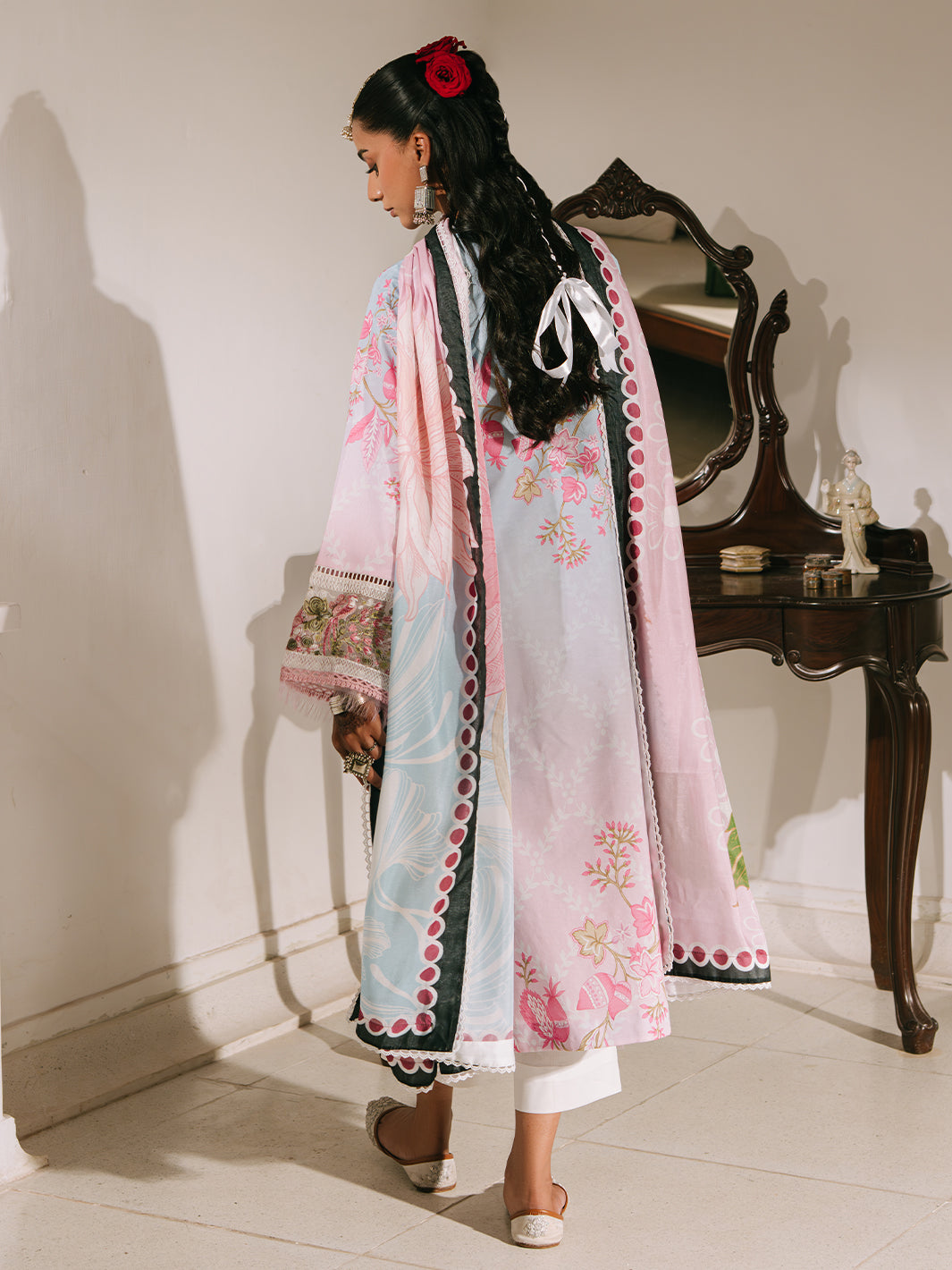 Mahnur | Shanaya Luxury Lawn 25 | Abeer - Official Mahnur stockist in UK - Sakeena London