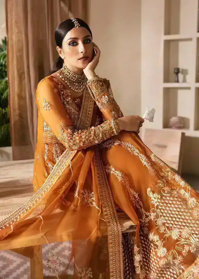 Mahum Asad | Lamhay Wedding Formals 23 | Kesari - Official Mahum Asad stockist in UK - Sakeena London