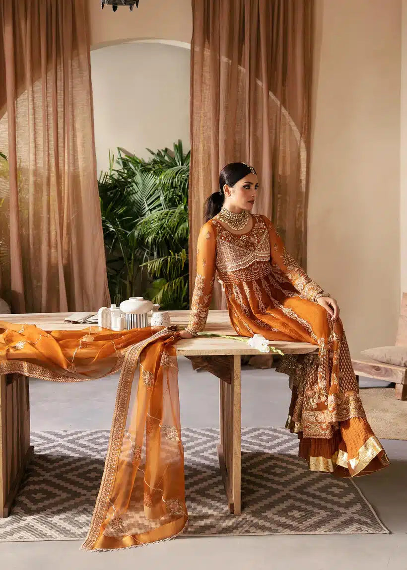 Mahum Asad | Lamhay Wedding Formals 23 | Kesari - Official Mahum Asad stockist in UK - Sakeena London