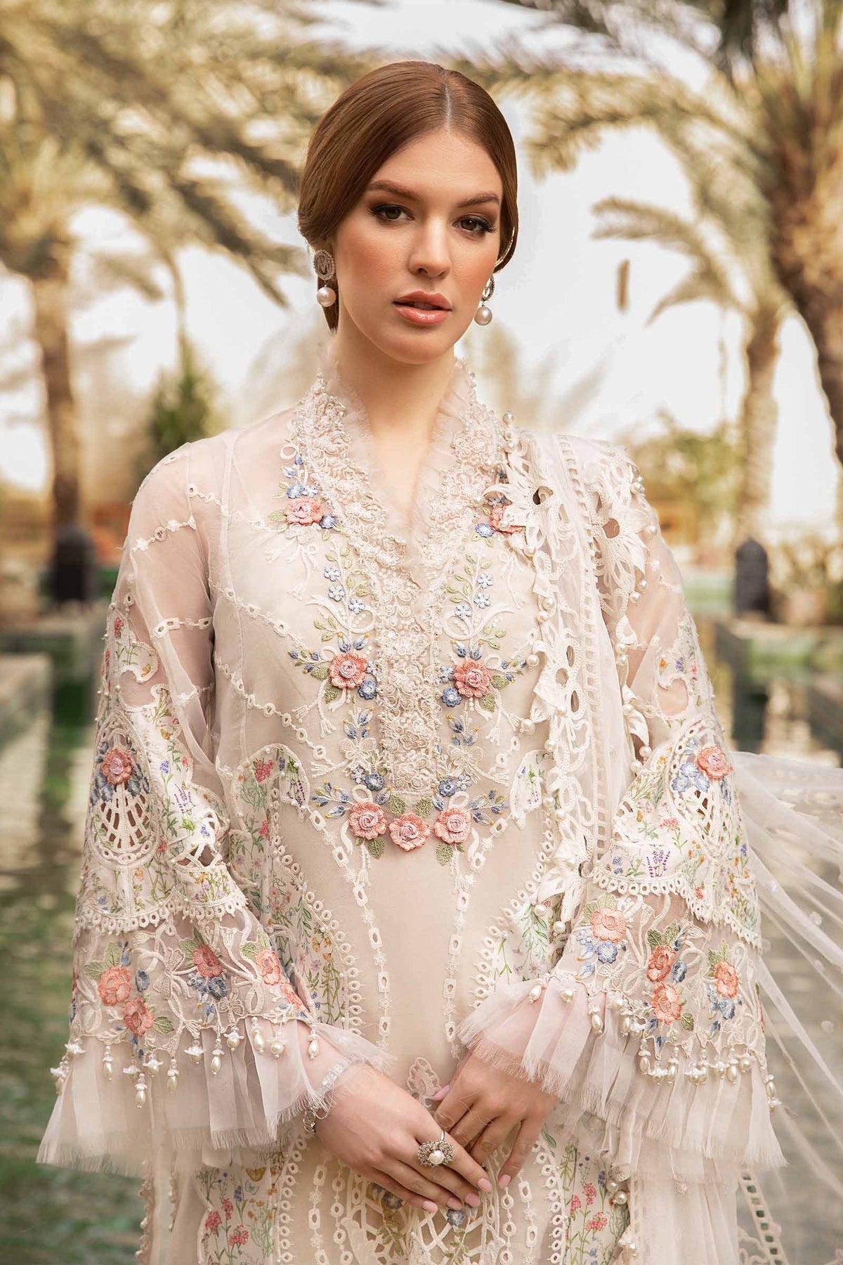 Maria B | Voyage a' Luxe Lawn | D-2405-A - Official Maria B stockist in UK - Sakeena London