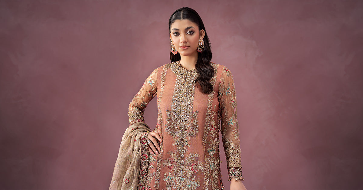Maria B | Formal Wears | SF-W24-62 - Official Maria B stockist in UK - Sakeena London
