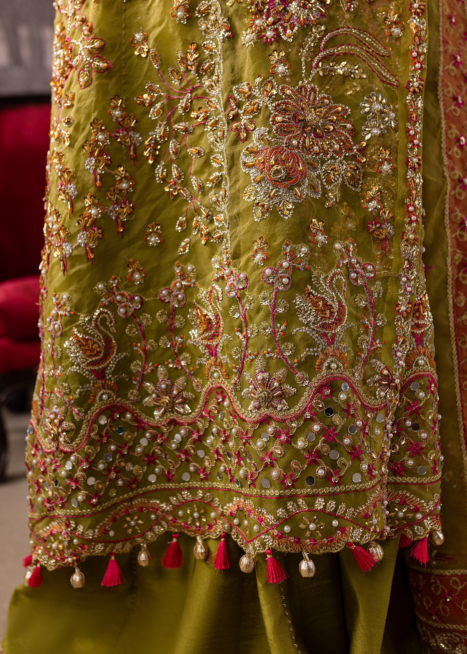 Maria Osama Khan | Mystara Wedding Festive | Noir - Official Maria Osama Khan stockist in UK - Sakeena London