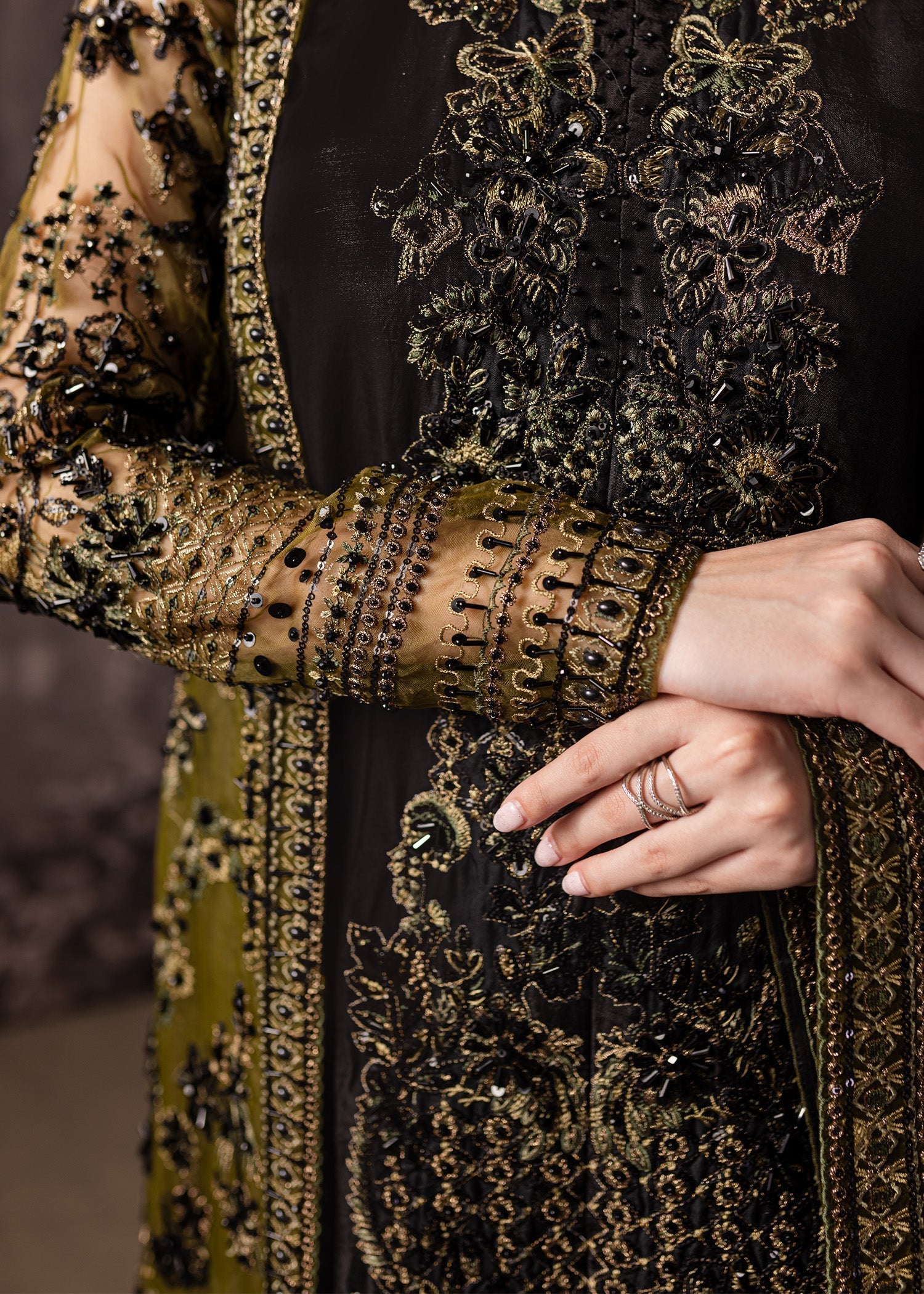 Maria Osama Khan | Mystara Wedding Festive | Storm - Official Maria Osama Khan stockist in UK - Sakeena London