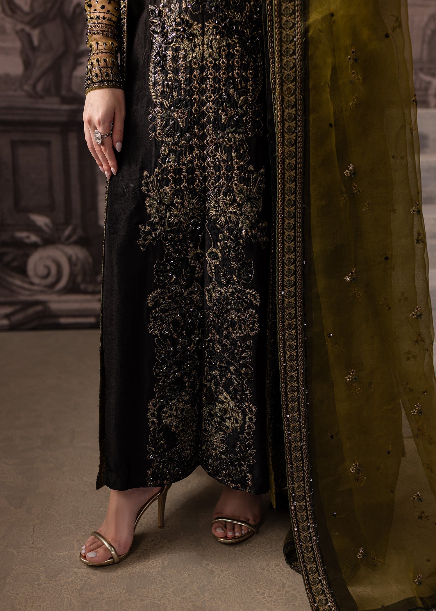 Maria Osama Khan | Mystara Wedding Festive | Storm - Official Maria Osama Khan stockist in UK - Sakeena London