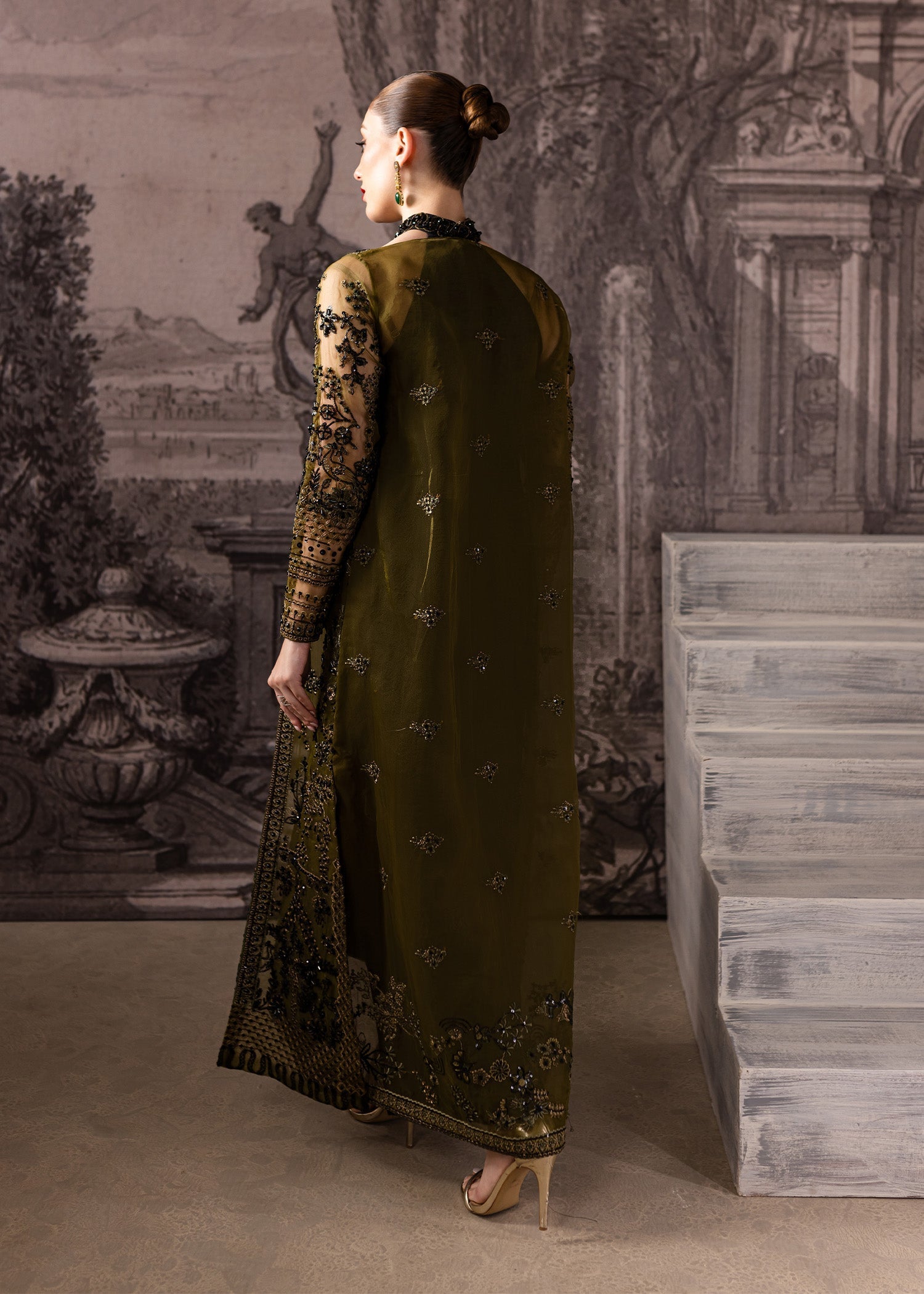 Maria Osama Khan | Mystara Wedding Festive | Storm - Official Maria Osama Khan stockist in UK - Sakeena London