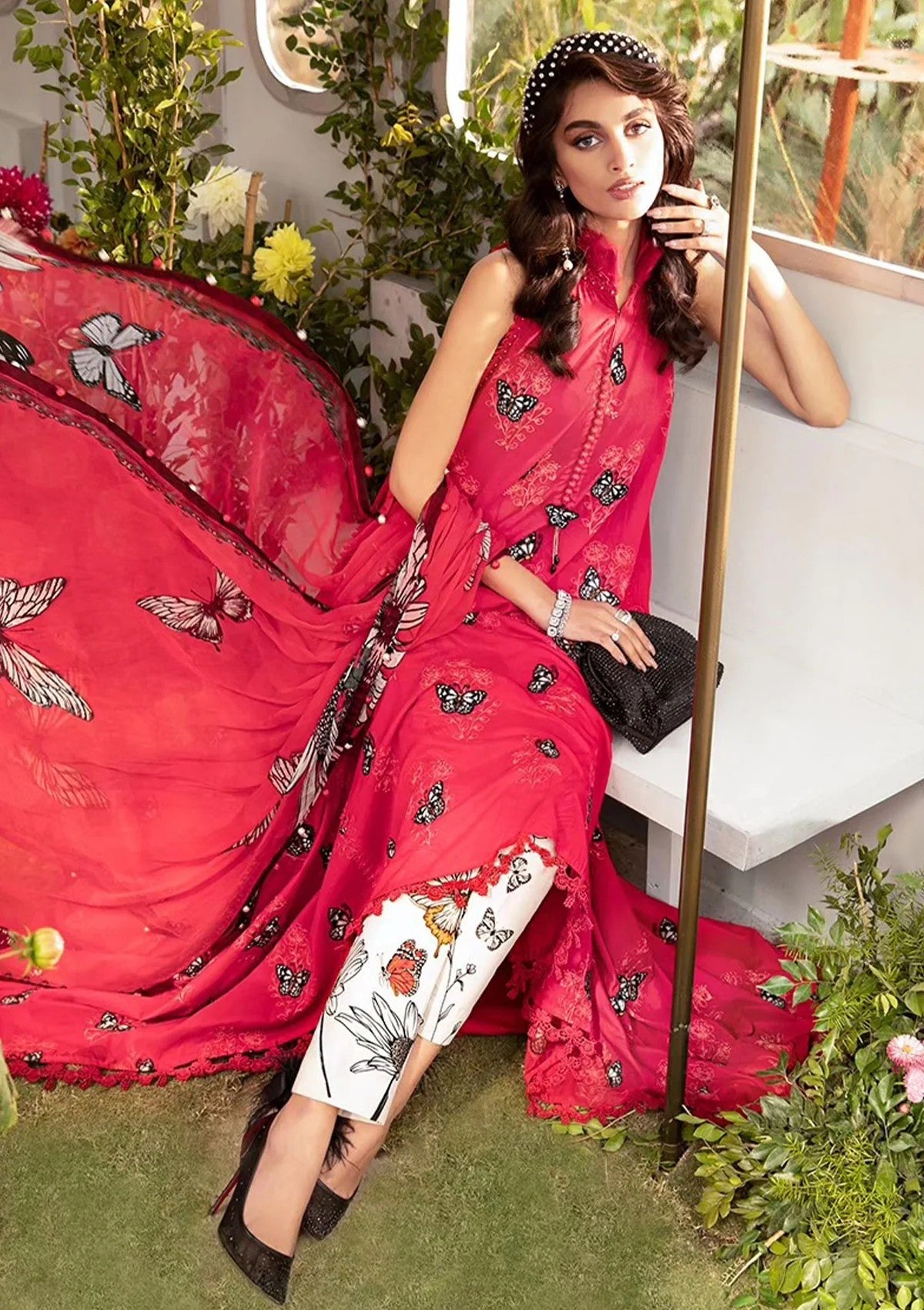 Lawn Collection - Maria B - M Prints - Spring Summer - MM24#5 A