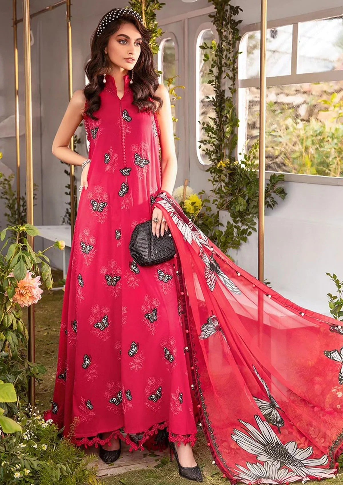 Lawn Collection - Maria B - M Prints - Spring Summer - MM24#5 A
