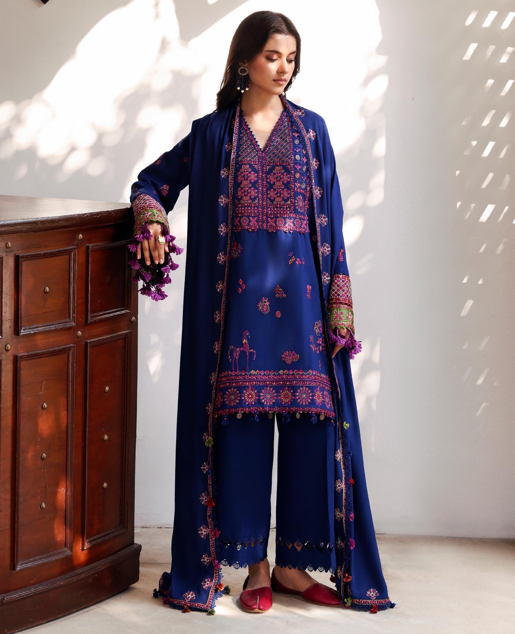 Republic Womenswear | Amaris Luxury Shawl 25 |Maris - Official Republic Womenswear stockist in UK - Sakeena London