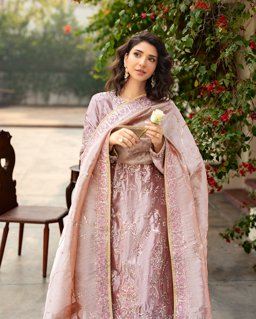 Mushq | Sunehri Lama Silk | Marium