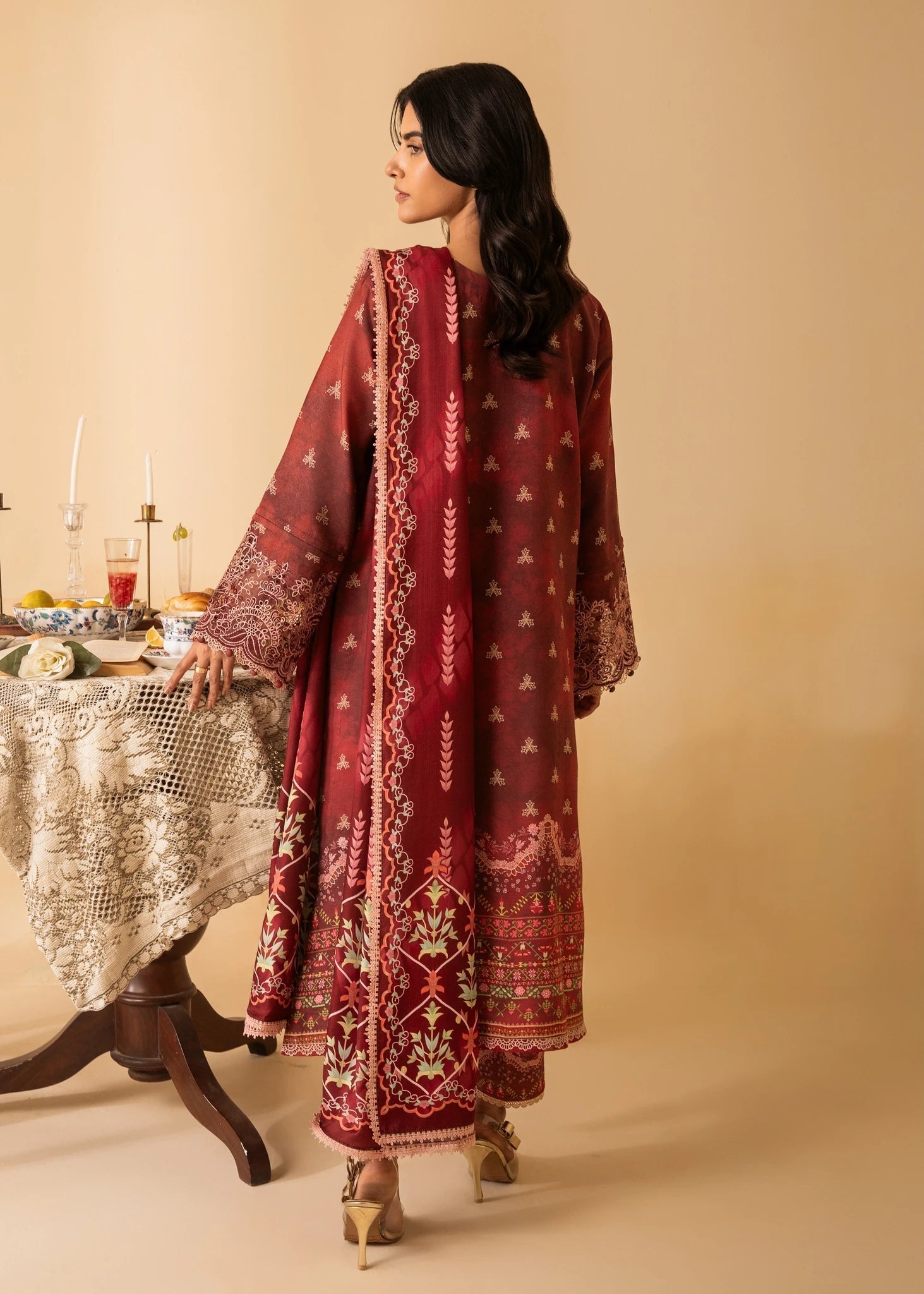 Aabyaan | Izabel Prints Linen Edit 24 | TAHLIA (AZ-09) - Official Aabyaan stockist in UK - Sakeena London