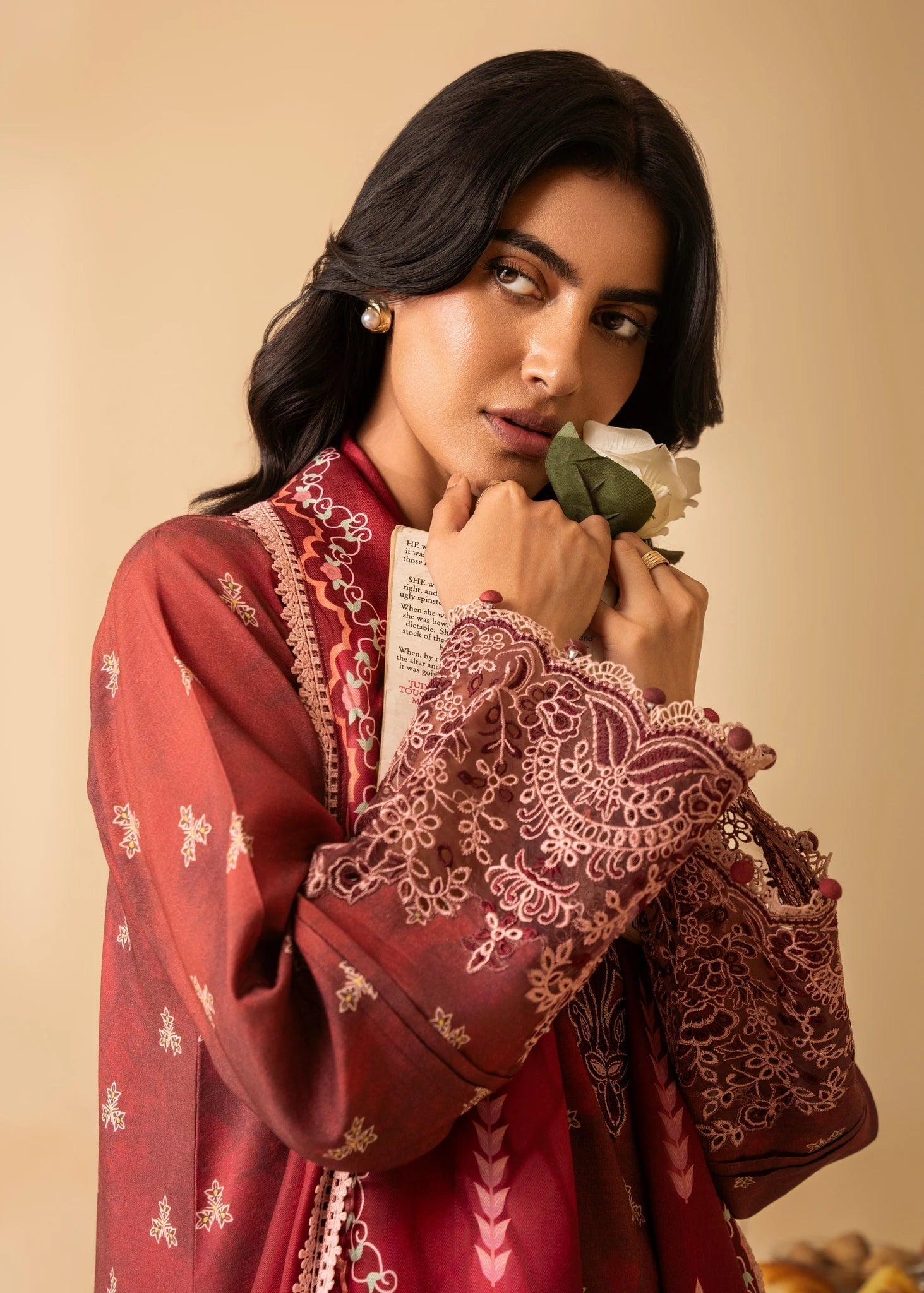 Aabyaan | Izabel Prints Linen Edit 24 | TAHLIA (AZ-09) - Official Aabyaan stockist in UK - Sakeena London