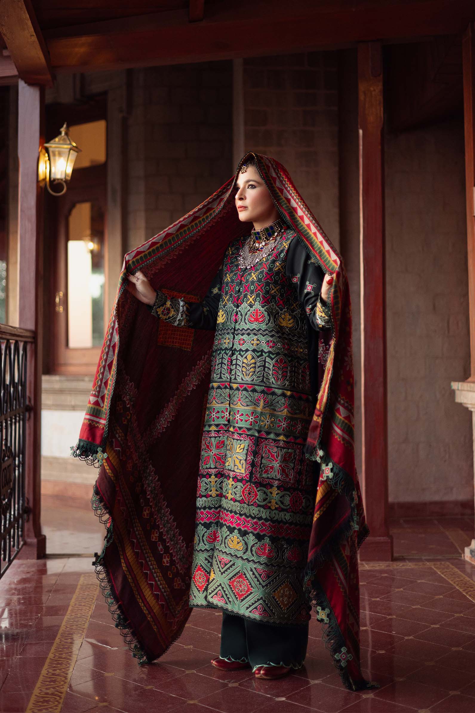 Maryam Hussain | Silk Edit | Forest - Official Maryam Hussain stockist in UK - Sakeena London