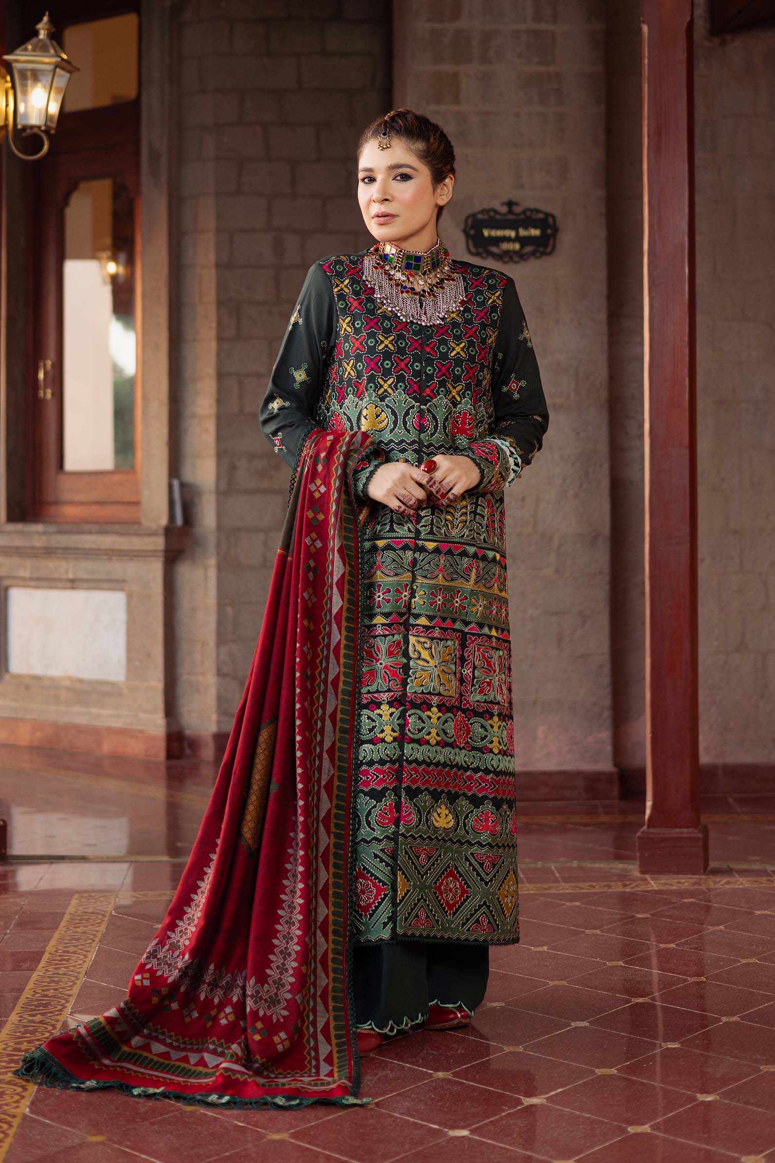 Maryam Hussain | Silk Edit | Forest - Official Maryam Hussain stockist in UK - Sakeena London